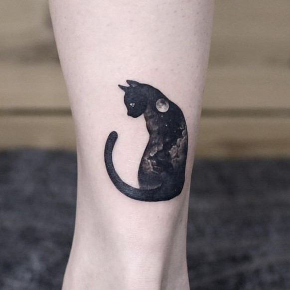 Katzen-Tattoo