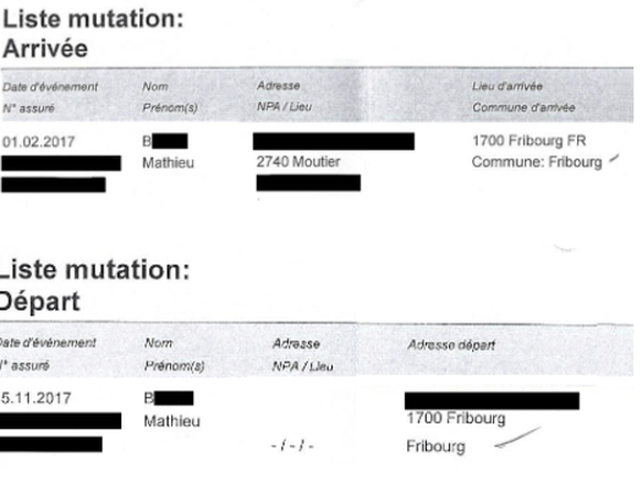 Auszüge zeigen, dass es . rund um die Abstimmung zu kurzfristigen Zuzügen und späteren Abmeldungen im Einwohnerregister kam.