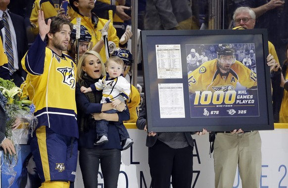 Auch Captain-Kandidat: Nashvilles Veteran Mike Fisher.