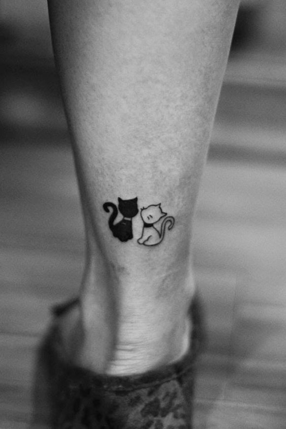 Katzen-Tattoo