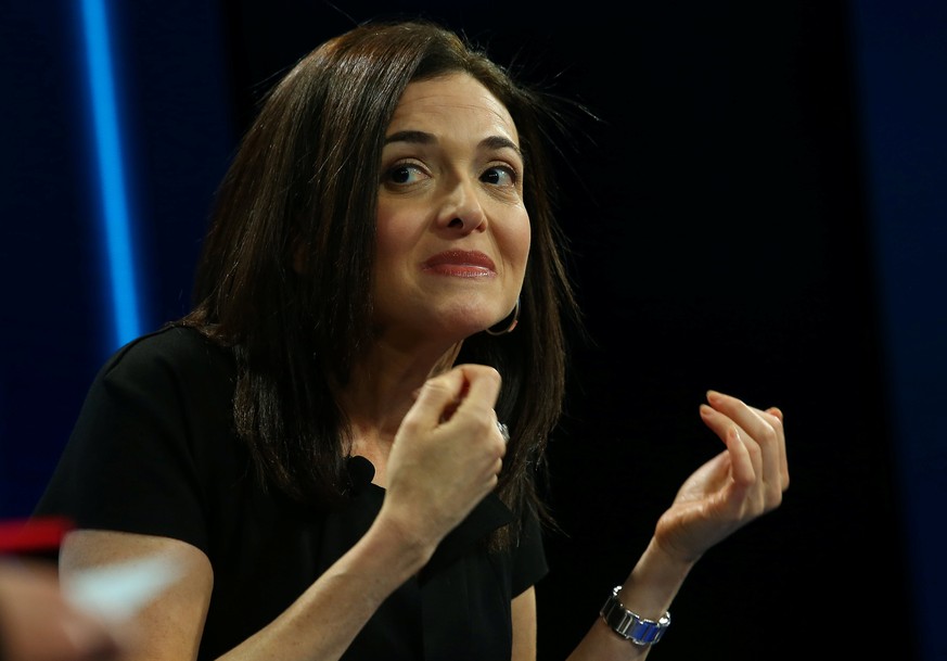 Sheryl Sandberg, Chief Operating Officer of Facebook speaks at the WSJD Live conference in Laguna, California October 25, 2016. REUTERS/Mike Blake