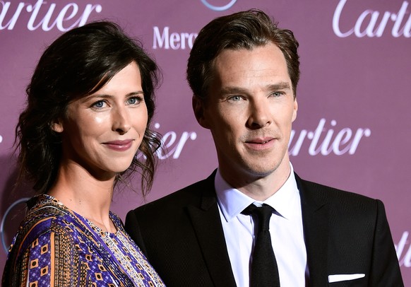 Benedict Cumberbatch und Ehefrau Sophie Hunter.
