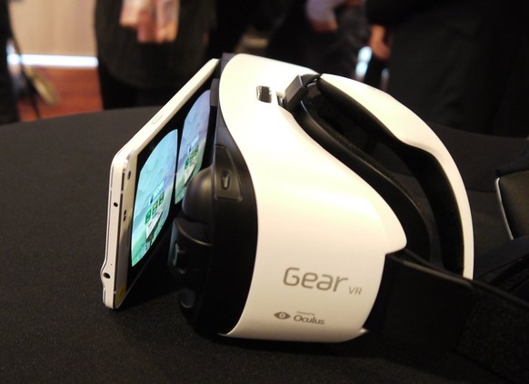Besitzt eine höhere Auflösung als die Oculus-Brille: Gear VR.