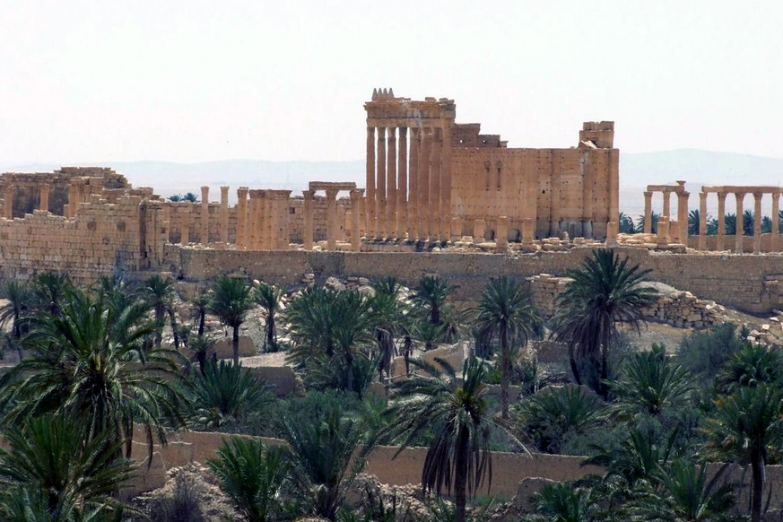 Die Kulturgüter von Palmyra sind bedroht.
