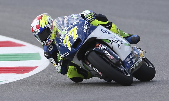 Dominique Aegerter zeigt in Mugello ein gutes Rennen.