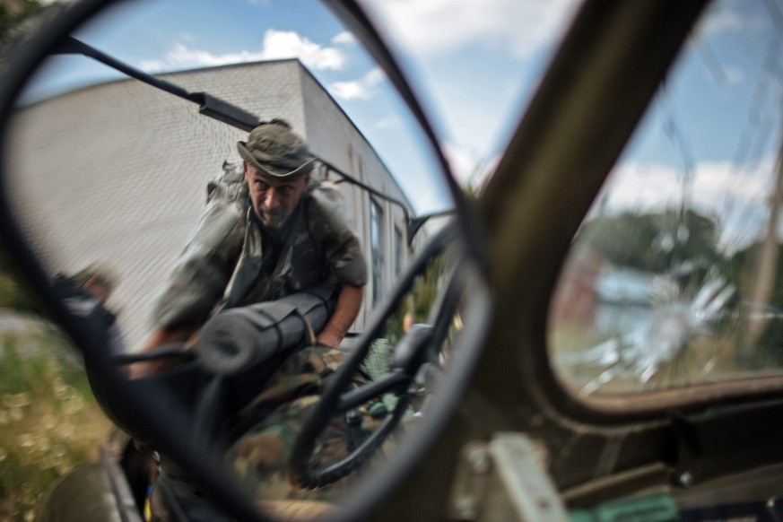 Die ukrainische Armee bereitet sich auf einen russischen Angriff vor.