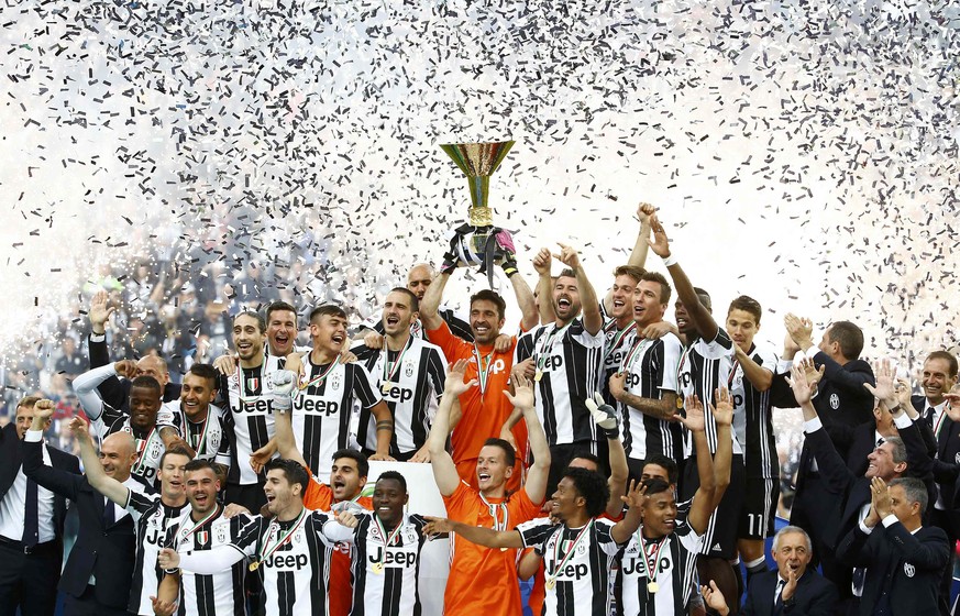 Juventus Turin mit dem «Scudetto».