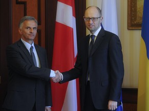 Didier Burkhalter traf sich mit ukrainischen Regierungsmitgliedern