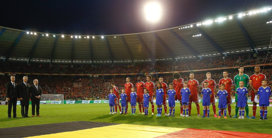 Wird auch in Frankreich im Schweinwerferlicht stehen: Belgiens Nationalmannschaft.