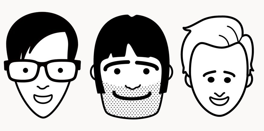 Drei Männer, eine Firma: Marco, Tobias und Yves (von links) entwickeln Apps zuerst fürs iPhone und iPad.