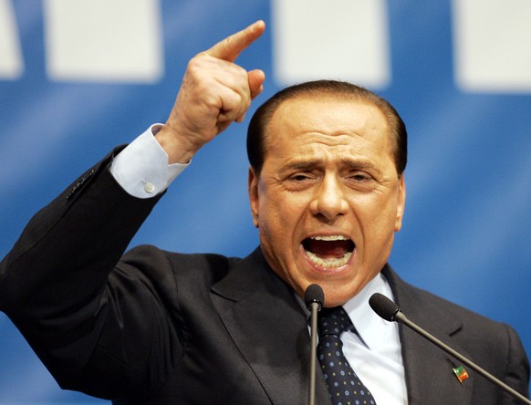 Silvio Berlusconi unterlag...