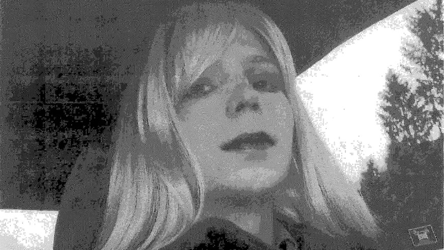 Das einzige Bild von Chelsea Manning.
