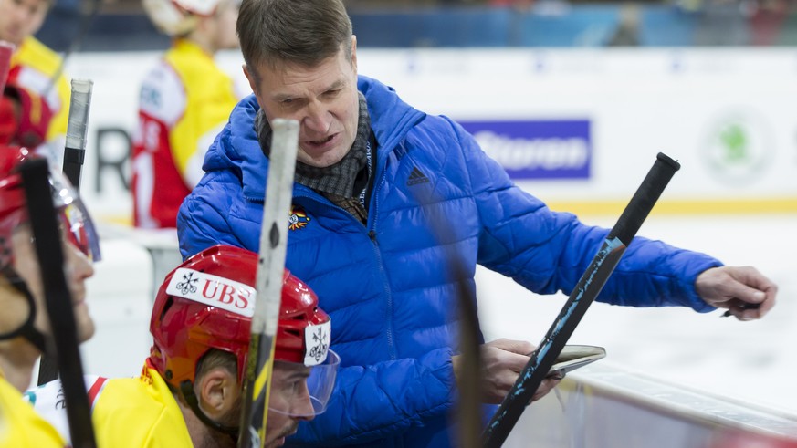 Westerlund als Trainer von Jokerit Helsinki am letzten Spengler Cup.