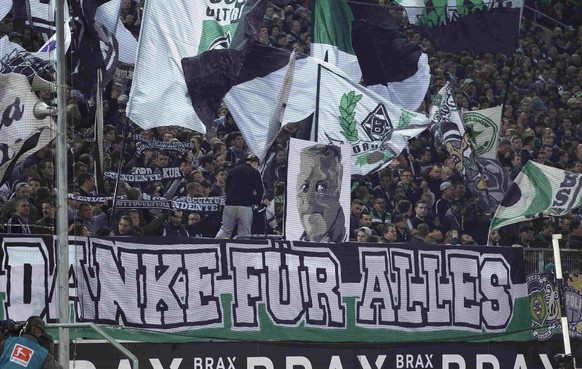 Danke für alles – die Gladbach-Fans feiern zum letzten Mal Lucien Favre.