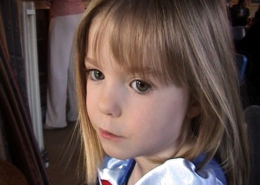 Das verschwundene Mädchen:&nbsp;Maddie McCann.