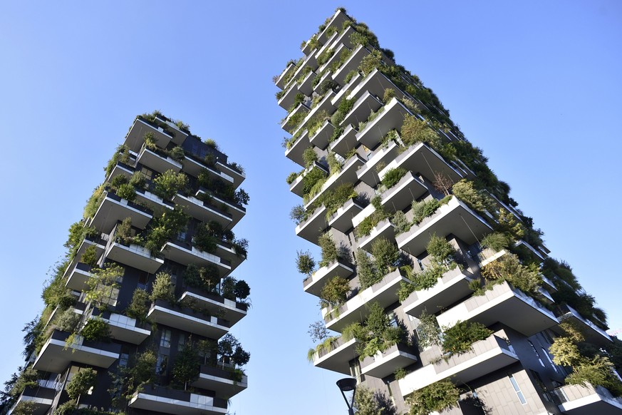 «Bosco Verticale» in Mailand: Die Stadt wird zum Wald.
