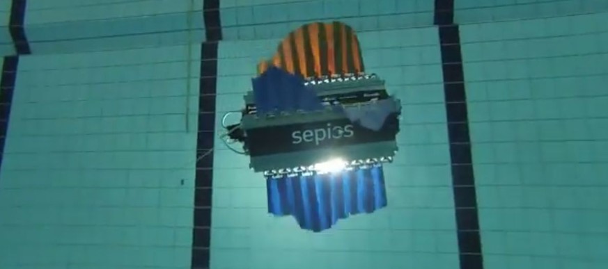Anmutig schwebender Unterwasserroboter: Sepios.&nbsp;