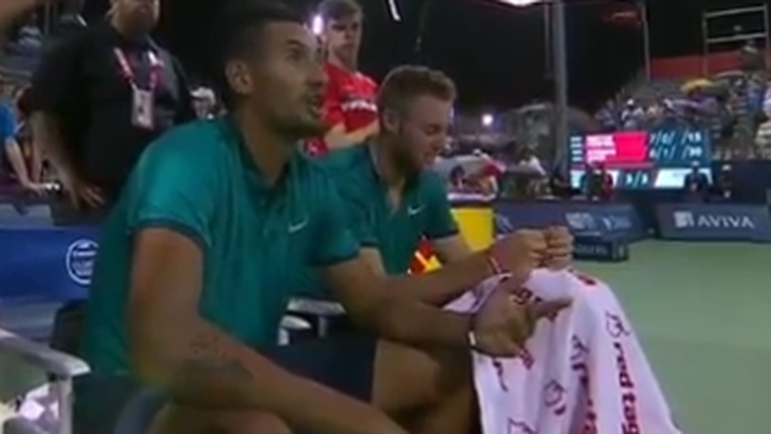 Nick Kyrgios spielt mal wieder den grossen Provokateur.