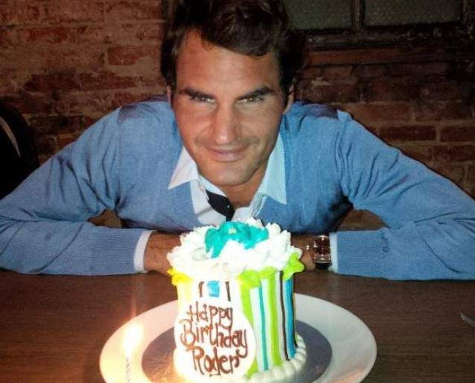 Wieder ist ein Jahr vorbei: Roger Federer wird heute 36.