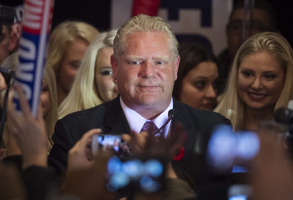 Doug Ford, Bruder des skandalträchtigen Rob, zog den Kürzeren.