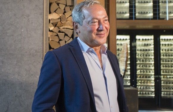 Der aegyptische Investor Samih Sawiris anlaesslich der Preisverleihung zum &quot;Hotel des Jahres 2017&quot; von GaultMillau, am Montag, 5. September 2106, im Hotel Chedi in Andermatt. Das Hotel &quot ...