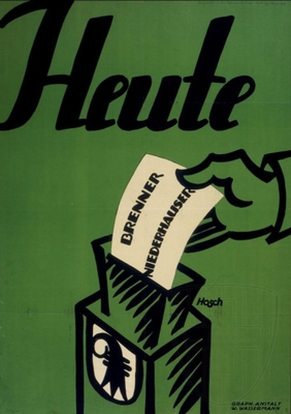 Wahlplakat (1919).