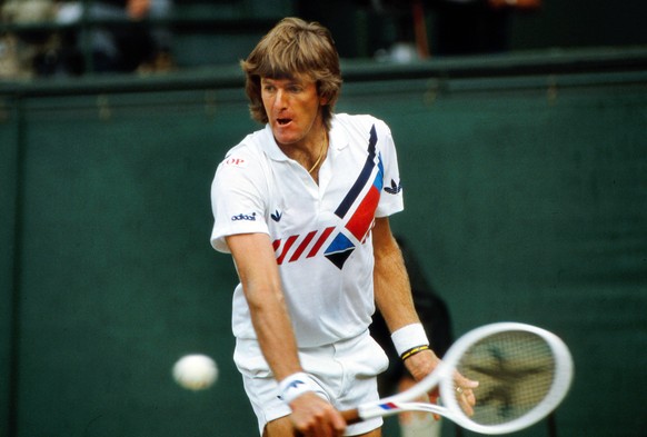 Kevin Curren - USA Wimbledon tennis Championships 1985 PUBLICATIONxINxGERxSUIxAUTxHUNxPOLxUSAxONLY