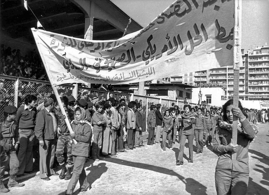 Kaum militärische Einsätze: Palästinensische Milizionärinnen in West-Beirut (1979).