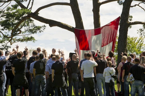 Kundgebung auf dem Rütli.