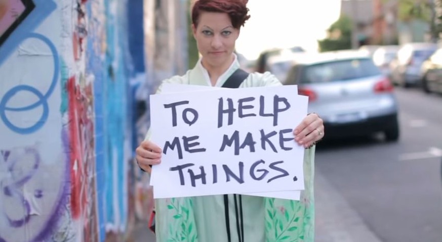 Amanda Palmer bittet ihre Anhänger um Hilfe.