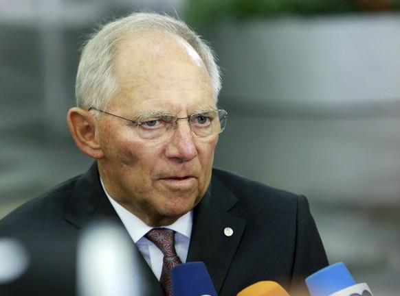 Wolfgang Schäuble, Finanzminister von Deutschland.