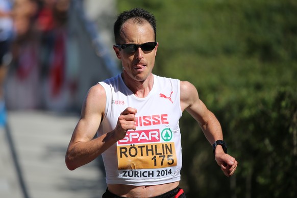 Viktor Röthlin bei seinem letzten Rennen.