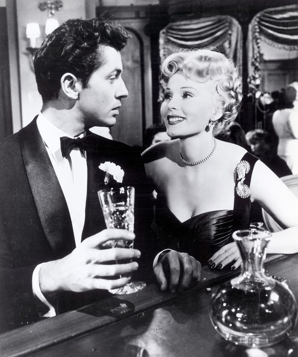 Hungarian-born actress Zsa Zsa Gabor (R) is pictured in a scene from her 1953 film &quot;Story of Three Loves&quot; with US actor Farley Granger. Gabor, who is in her mid-80s but refuses to give her e ...