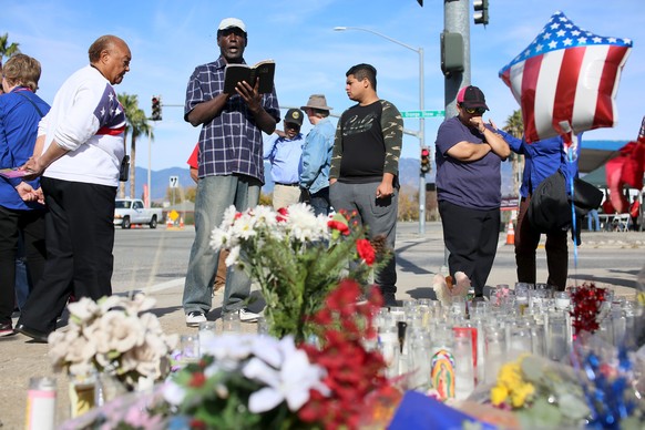 Angehörige trauern um die Opfer von San Bernardino.&nbsp;