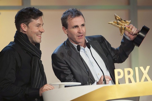 René Rindlisbacher (r) beim Prix Valo.