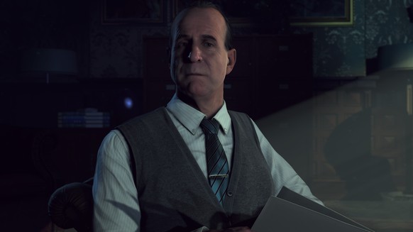 Beim vermeintlichen Seelenklempner (Peter Stormare)&nbsp;beantwortet man Fragen, die das Spiel verändern.