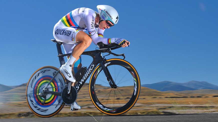 02.09.2014; Borja; Radsport - Vuelta 2014 - 10. Etappe - Real Monasterio De Santa Maria De Veruela - Borja;
Tony Martin (GER) (Tim De Waele/freshfocus)