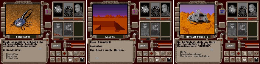 Die WoG-Gründer haben mit «Antares» für den Amiga ein eigenes Spiel entwickelt.