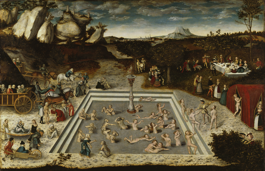 Lucas Cranach d.Ä., «Der Jungbrunnen», 1546.