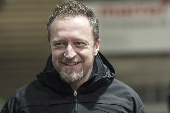 Joerg Reber Sportchef SCL Tigers, vor dem vierten Spiel im Playoff Final der NLB, zwischen dem EHC Olten und den SCL Tigers, am Dienstag, 24. Maerz 2015, im Stadion Kleinholz in Olten. (KEYSTONE/Marce ...