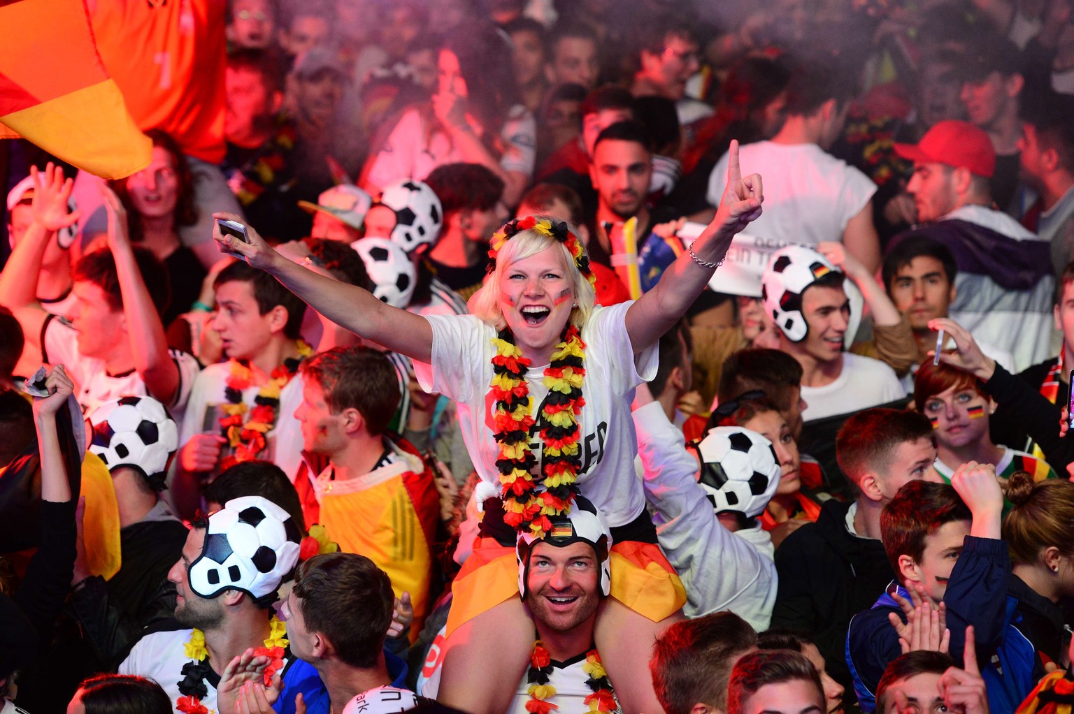 Aus ganz Deutschland sind die Fans für die grosse Party angereist.