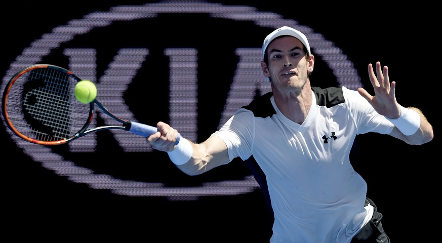 Die Weltnummer 2 Andy Murray hat beim Australian Open nicht nur Tennis im Kopf. Seine Frau Kim erwartet im Februar ihr erstes Kind.