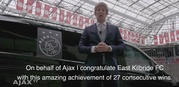 Edwin van der Sar. Noch immer unverkennbar.