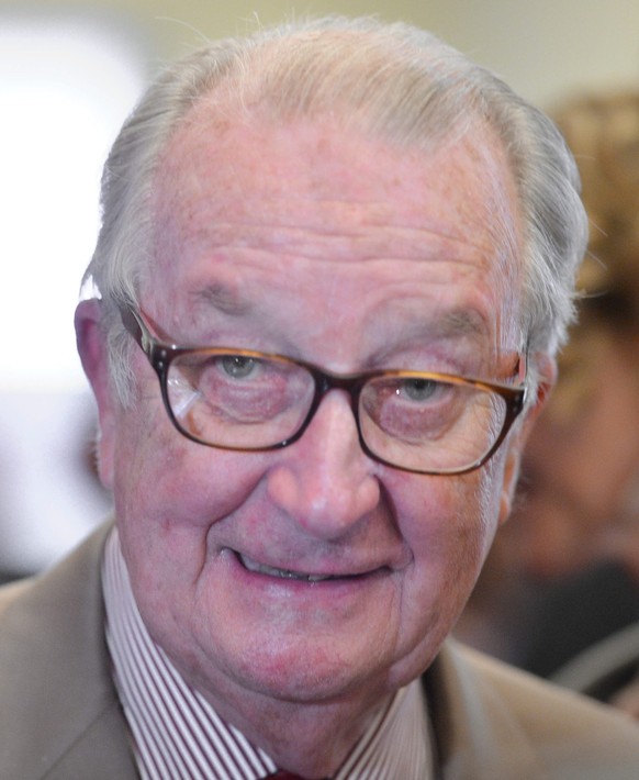 epa04243888 King Albert II of Belgium inaugurates the King Albert II exibition on the occasion of his 80th birthday in Brussels, Belgium, 07 June 2014. Albert II reigned as King of the Belgians from 1 ...