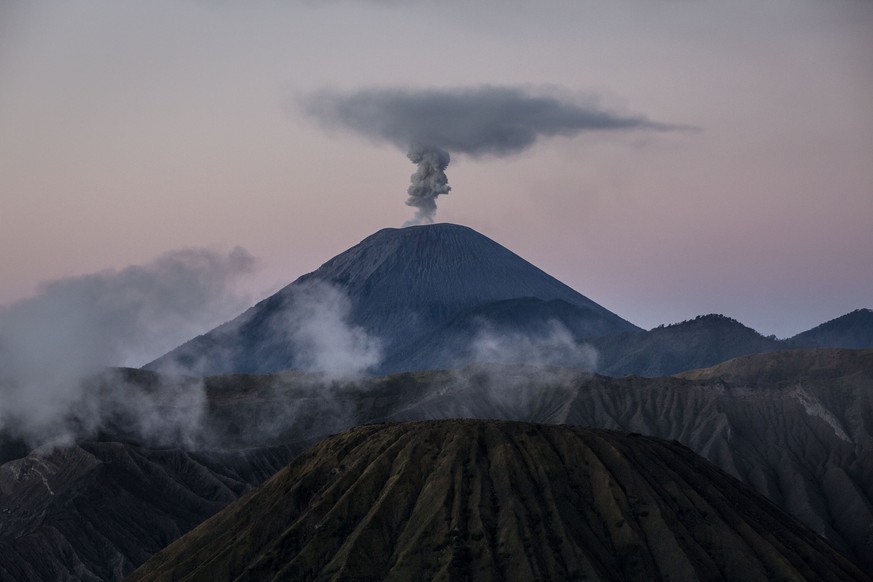 Der Vulkan&nbsp;Semeru.