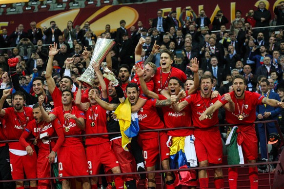 Der FC Sevilla könnte dieses Jahr den Europa-League-Pokal zum dritten Mal in Serie gewinnen.