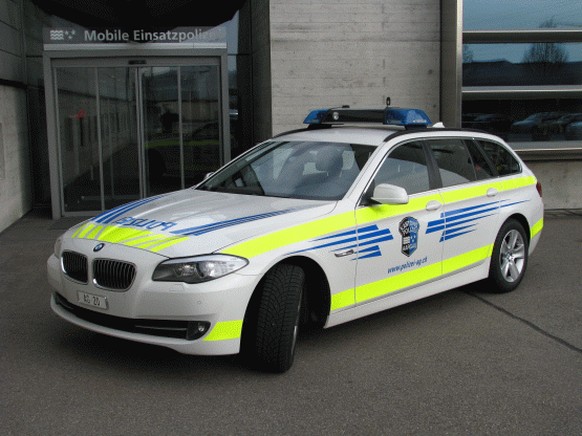 Polizeiauto Kantonspolizei Aargau