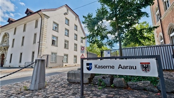 In der Infanterie Durchdiener Rekrutenschule in Aarau werden mehrere Kilogramm Sprengmittel vermisst.&nbsp;