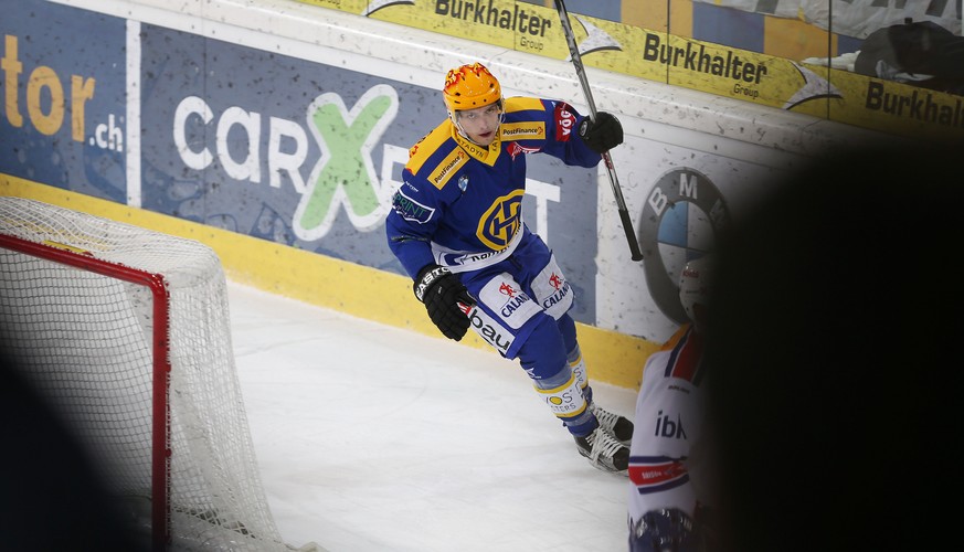 Alle Augen sind in der Vaillant Arena&nbsp;auf HCD-Topskorer&nbsp;Perttu Lindgren gerichtet.