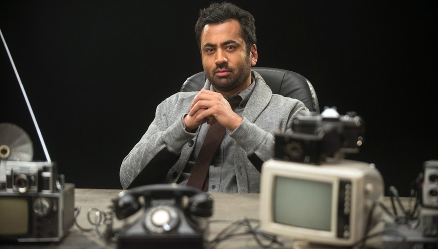 This photo provided by National Geographic Channel shows Kal Penn on the set of &quot;The Big Picture with Kal Penn.&quot; (AP Photo/National Geographic Channel, Scott Gries)